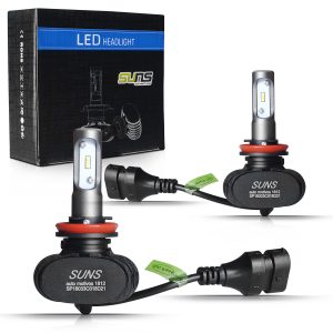 Kit lâmpada ultra led H1 6000K headlight 12V com canbus